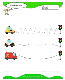 Çizgi Çalışma Sayfaları